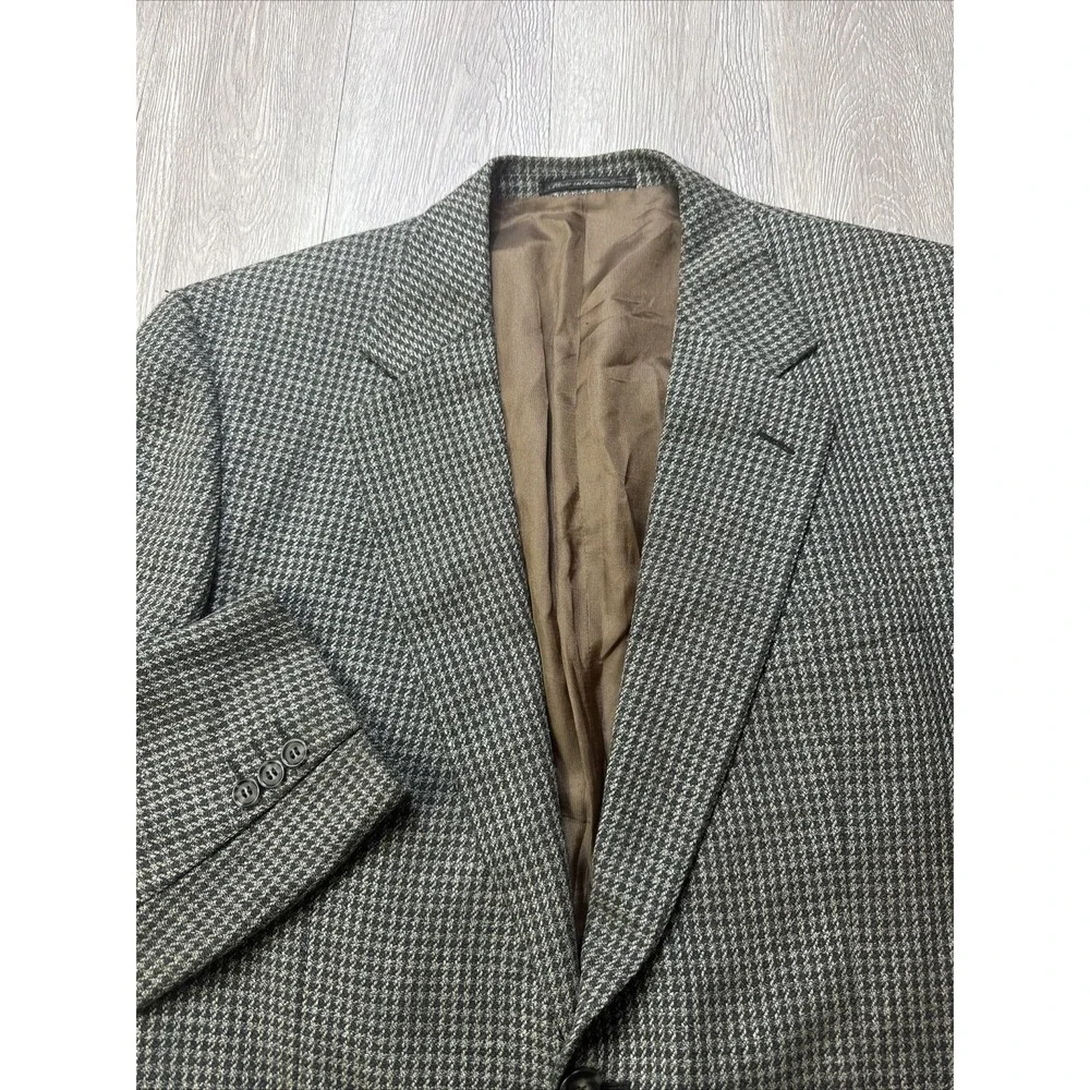 Ermenegildo Zegna Soft Silk Blend Sport Coat Blazer Jacket Men's 44R Woven‎ Rare